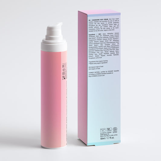 Nourishing Rich Cream, Fragrance Free (50ml)