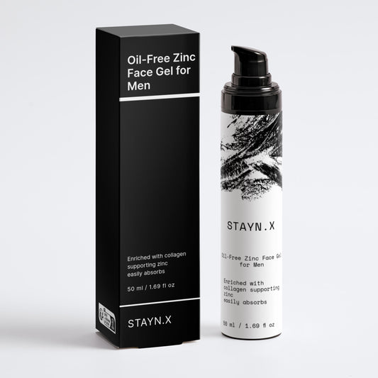 Oil-Free Zinc Face Gel for Men