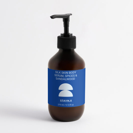 Silk Skin Body Serum, Spices & Sandalwood